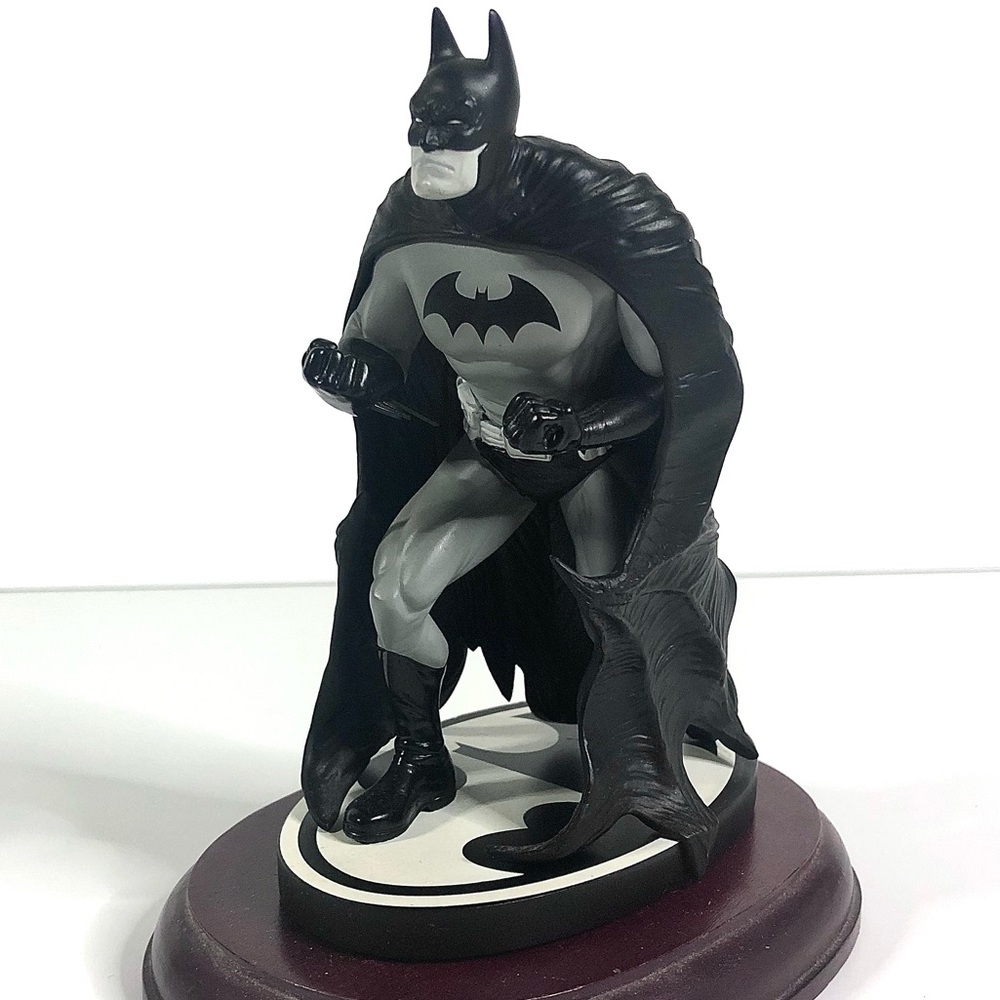 Collectible Batman Figurine Black and White Series
